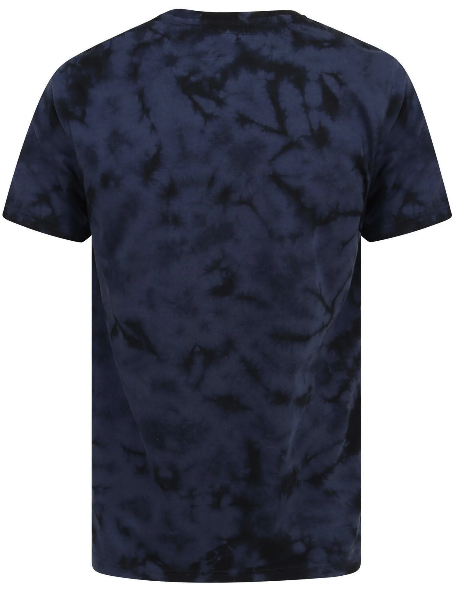 Antos Motif Tie Dye Cotton Jersey T-Shirt In Blue - Dissident