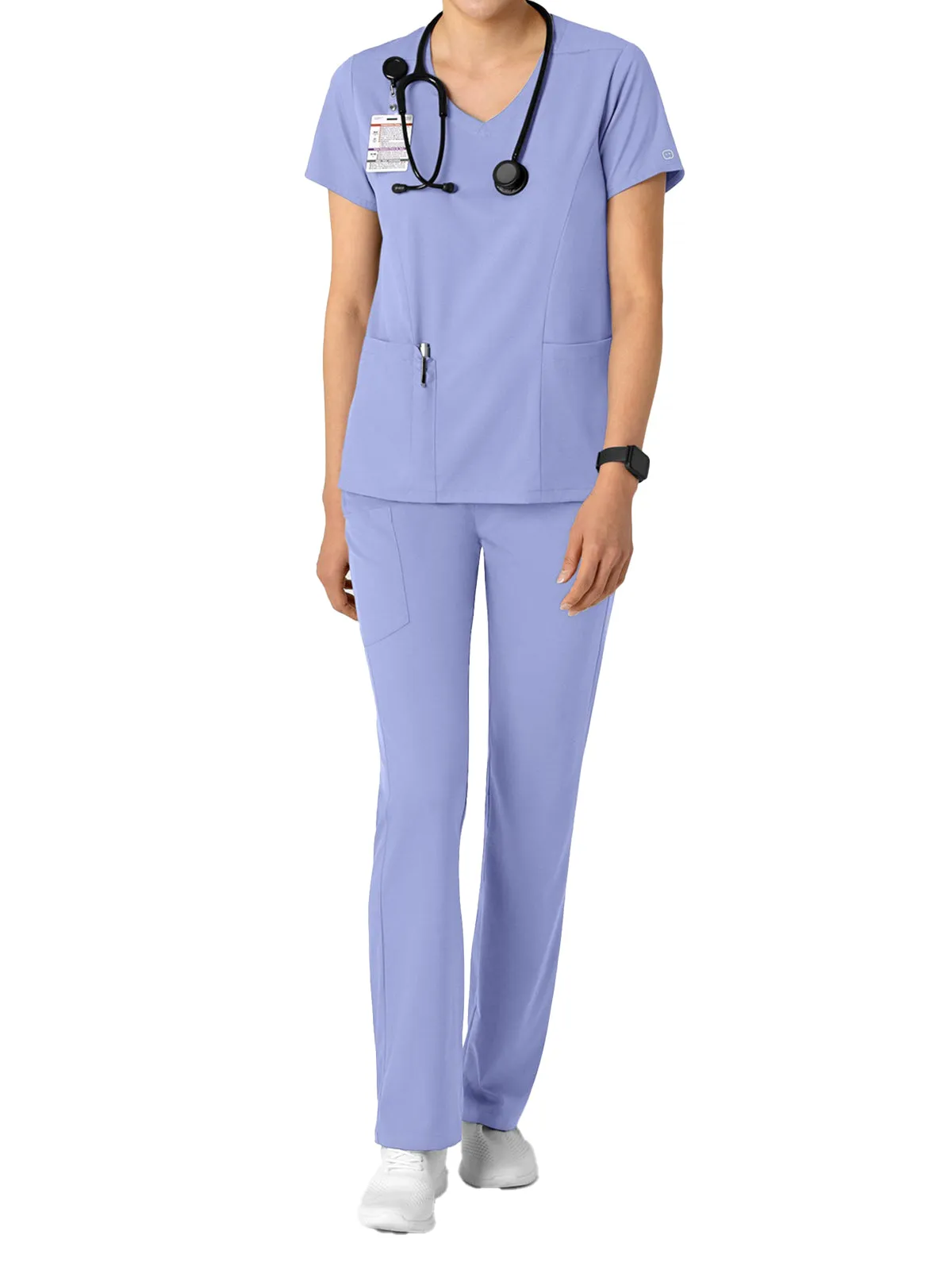 Boundless - Women's 2-Pocket V-Neck Scrub Top