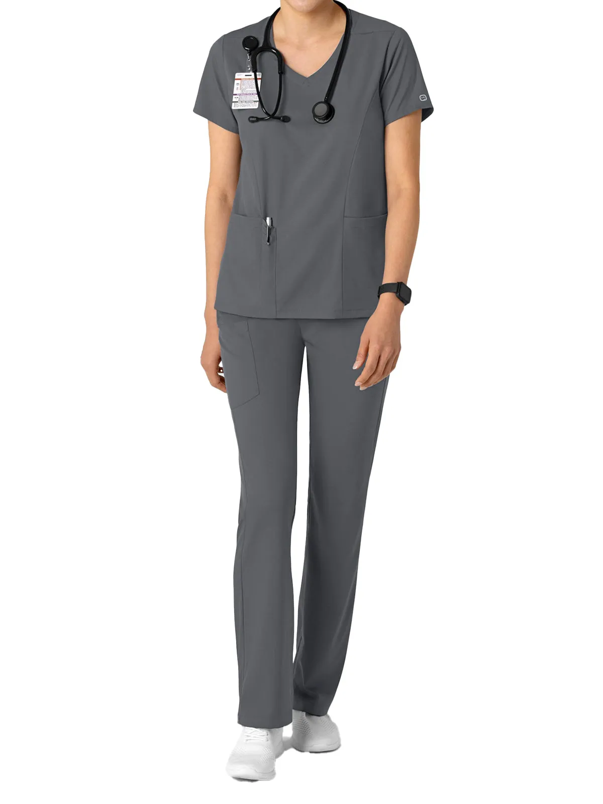 Boundless - Women's 2-Pocket V-Neck Scrub Top