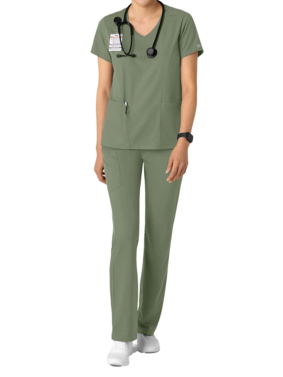 Boundless - Women's 2-Pocket V-Neck Scrub Top