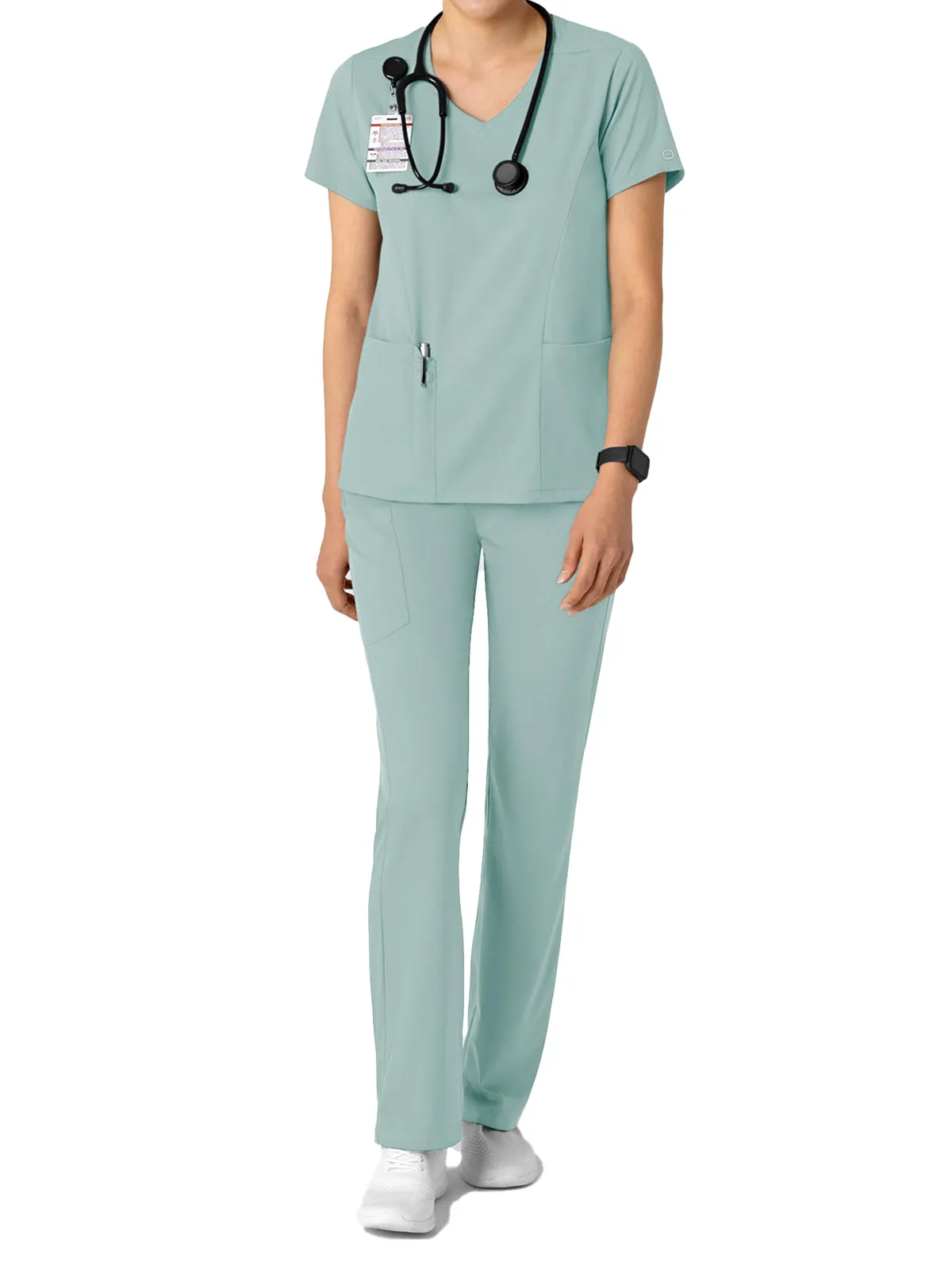 Boundless - Women's 2-Pocket V-Neck Scrub Top