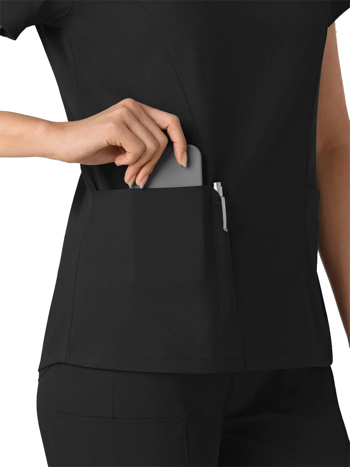 Boundless - Women's 2-Pocket V-Neck Scrub Top