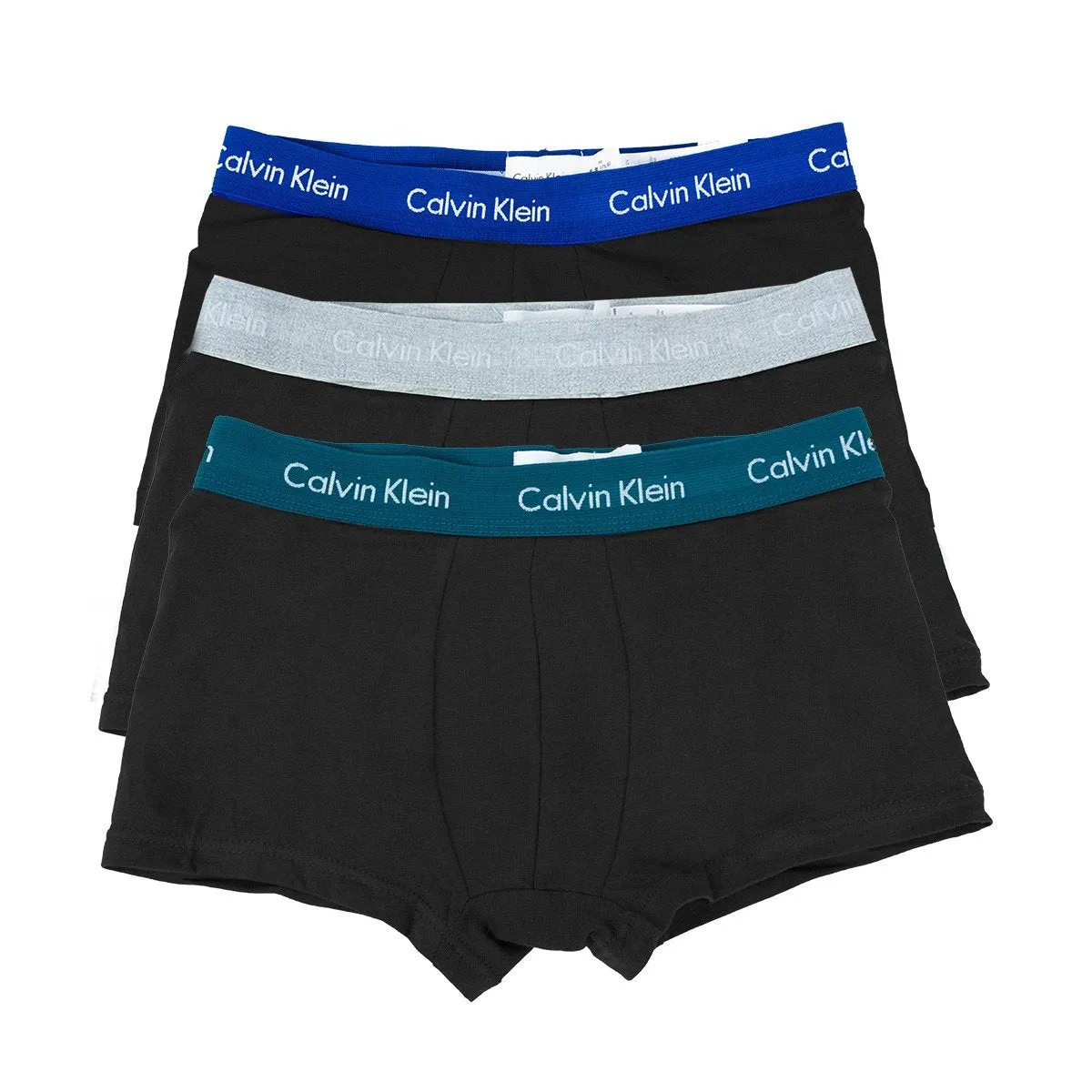 Calvin Klein Men's Core Plus Low Rise Trunks 3-Pack