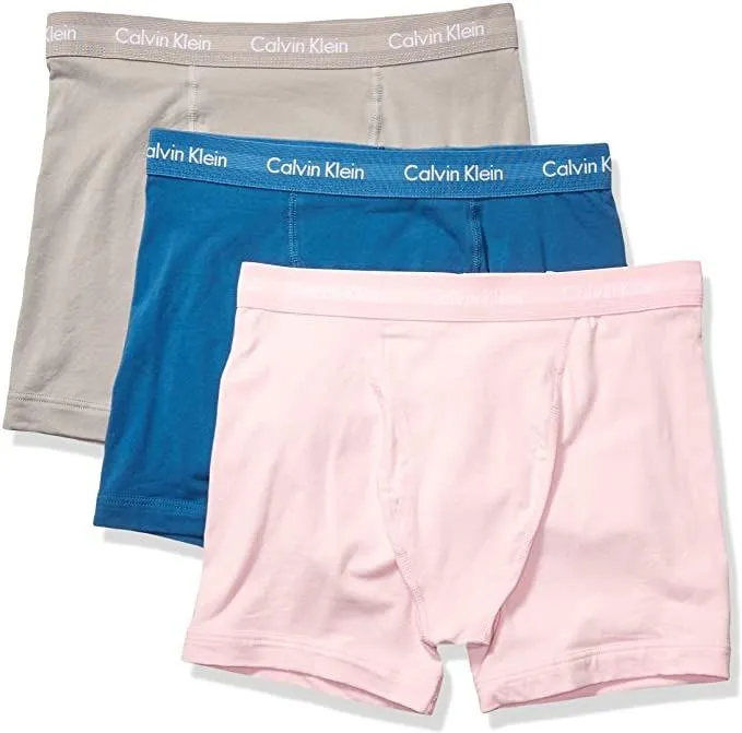 Calvin Klein Men's Core Plus Low Rise Trunks 3-Pack