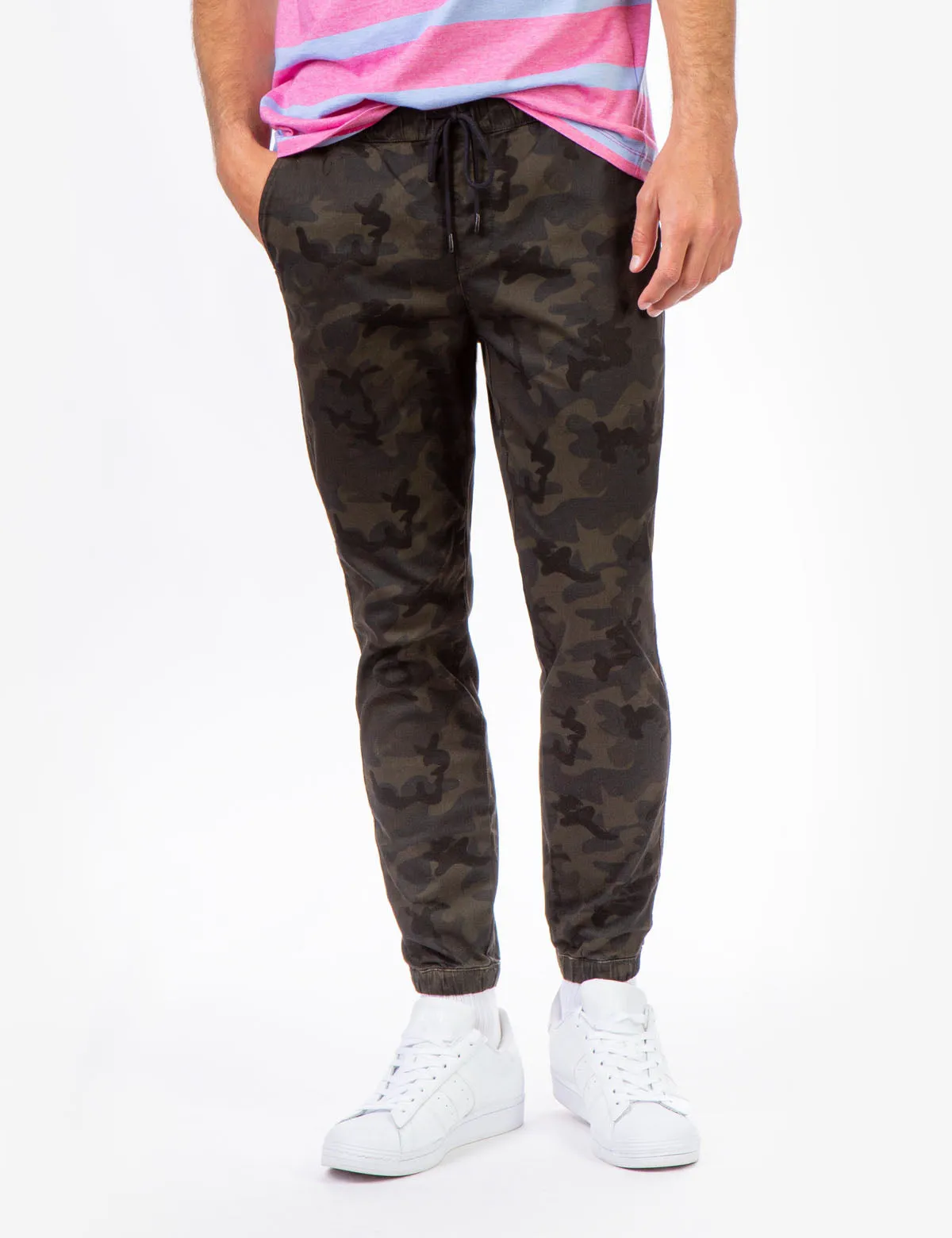 CAMO TWILL JOGGER