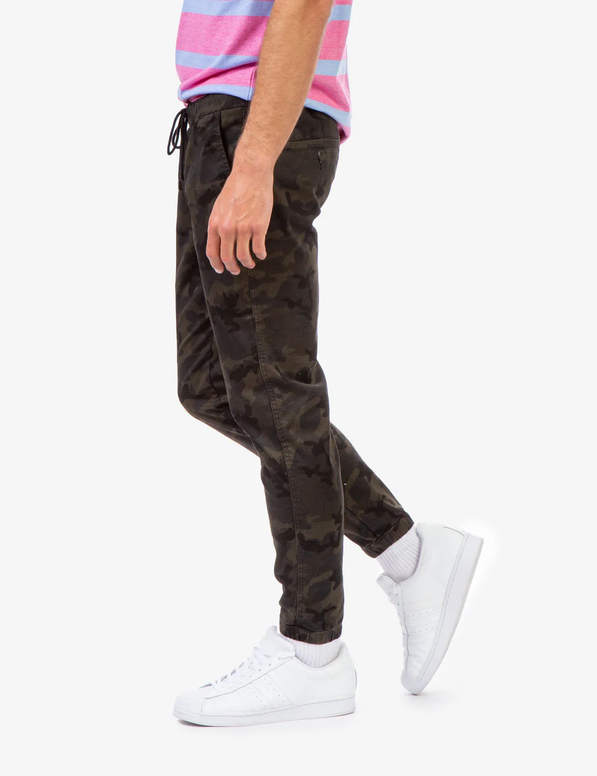 CAMO TWILL JOGGER