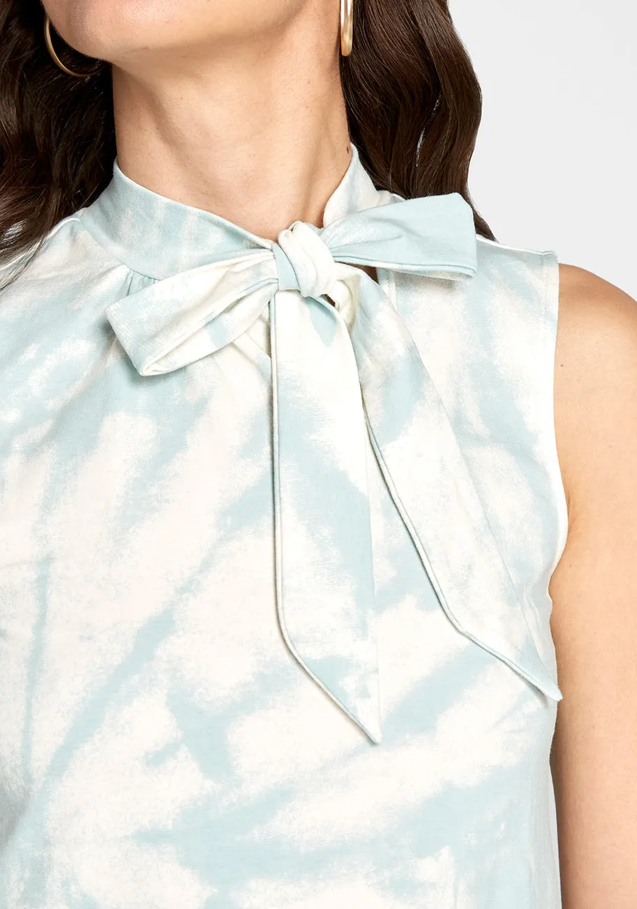 Earned Adulation Tie-Neck Top