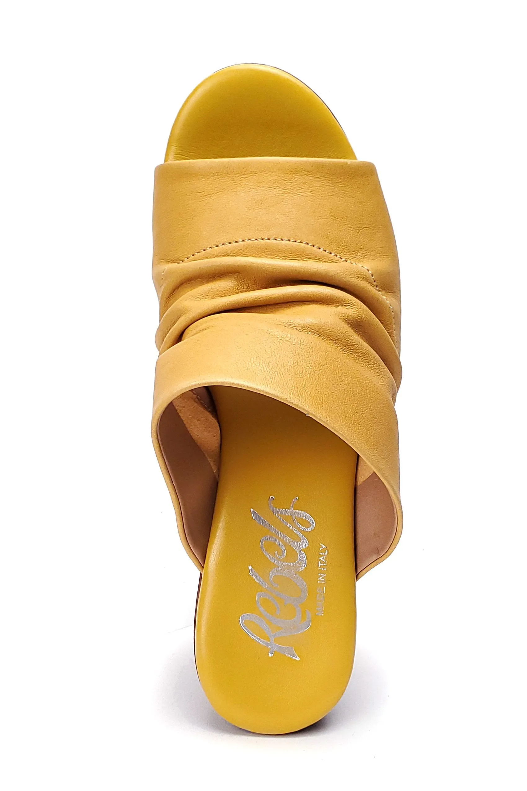 Eloise Yellow Leather