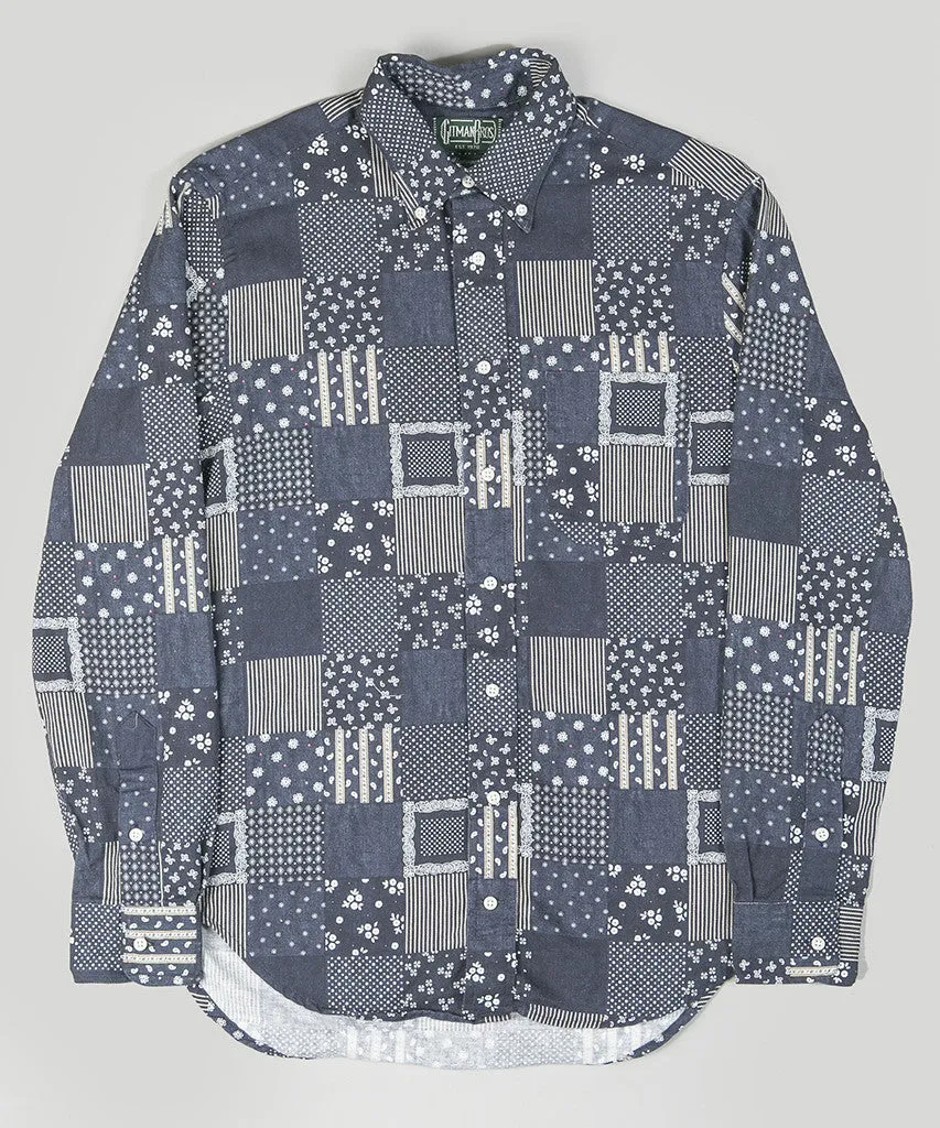 Gitman Vintage Patchwork Print Shirt