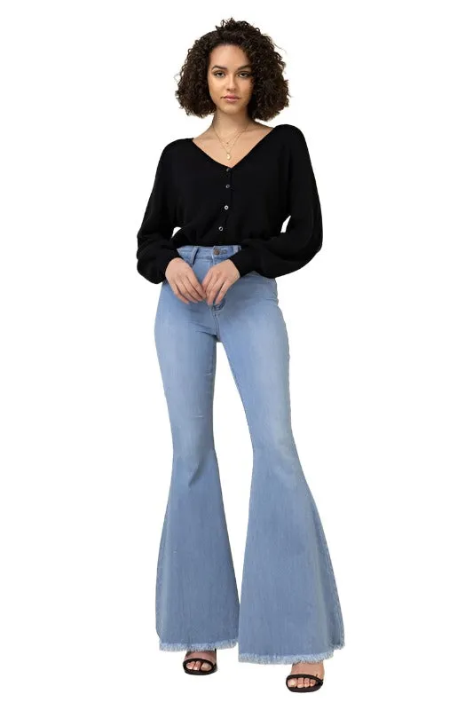 High Waisted Flare Jeans