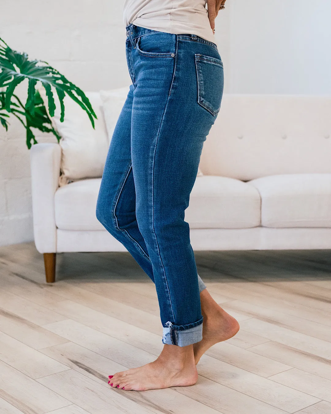 KanCan Georgia Straight Cuffed Hem Jeans FINAL SALE