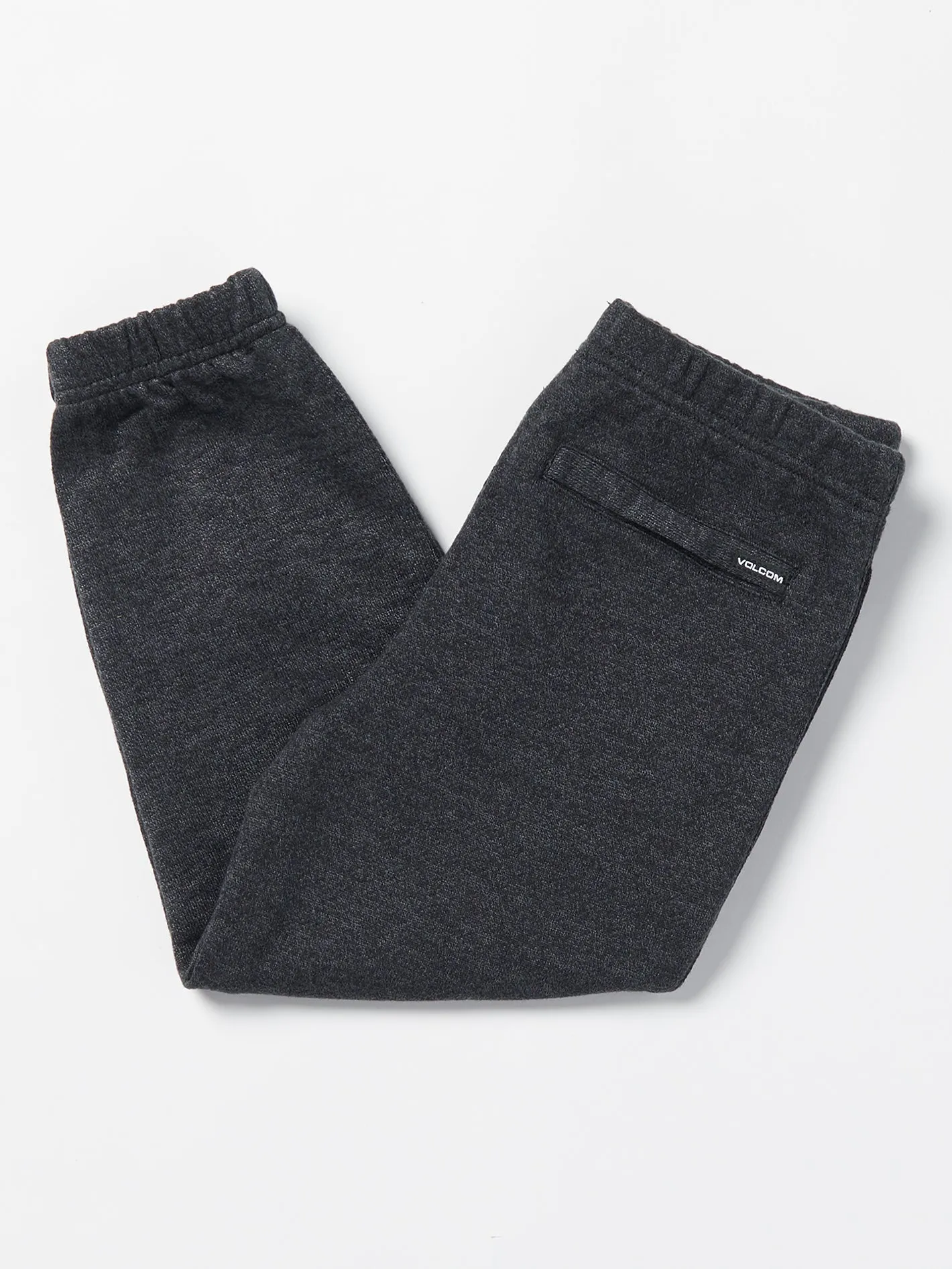 Little Boys Offshore Stone Elastic Waist Fleece Pants - Heather Black