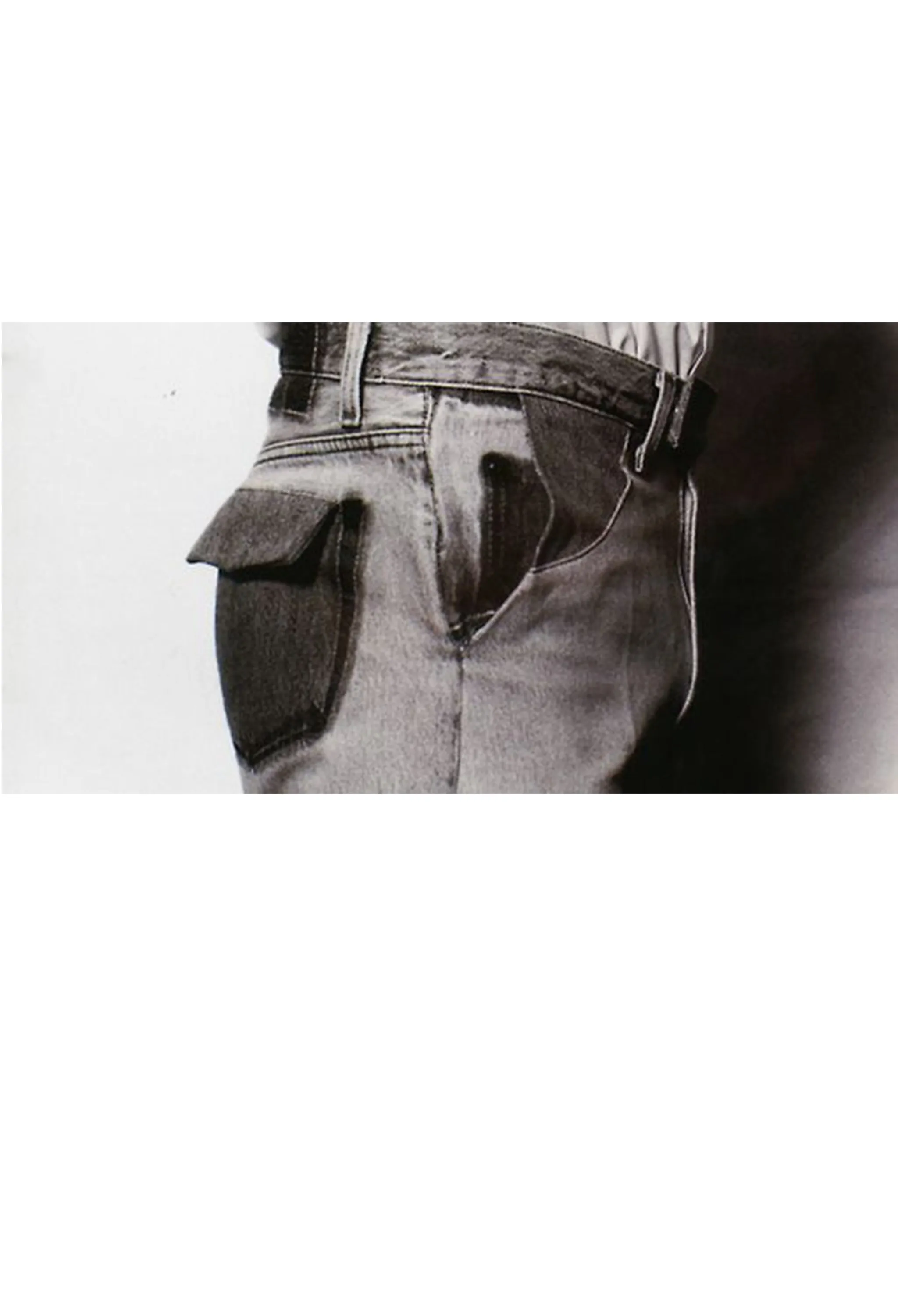 MARGIELA 2002 ARTISANAL PATCHWORK DENIM JEANS