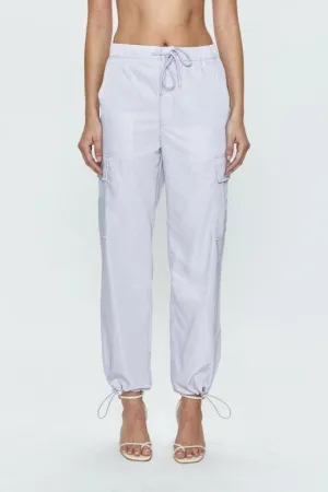 PIS JADE LIGHTWEIGHT CARGO TROUSER in LILAC MIST