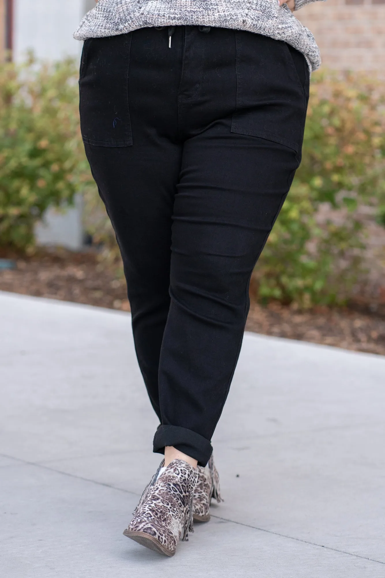 Plus Size Everyday Jogger High Rise Straight Fit