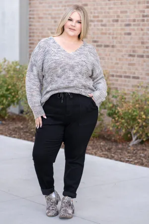 Plus Size Everyday Jogger High Rise Straight Fit