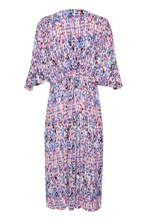 Saint Tropez Wrap Printed Midi Dress Multi