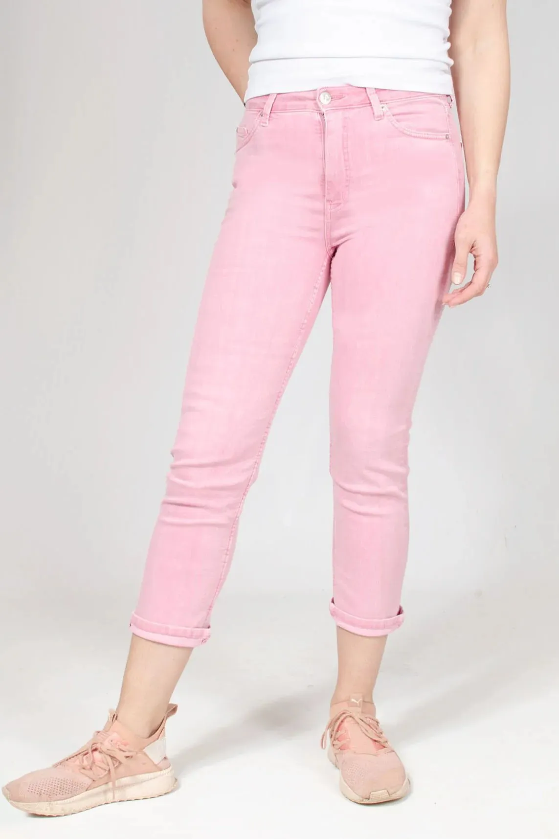 'The Harper' Cigarette Cropped Jeans