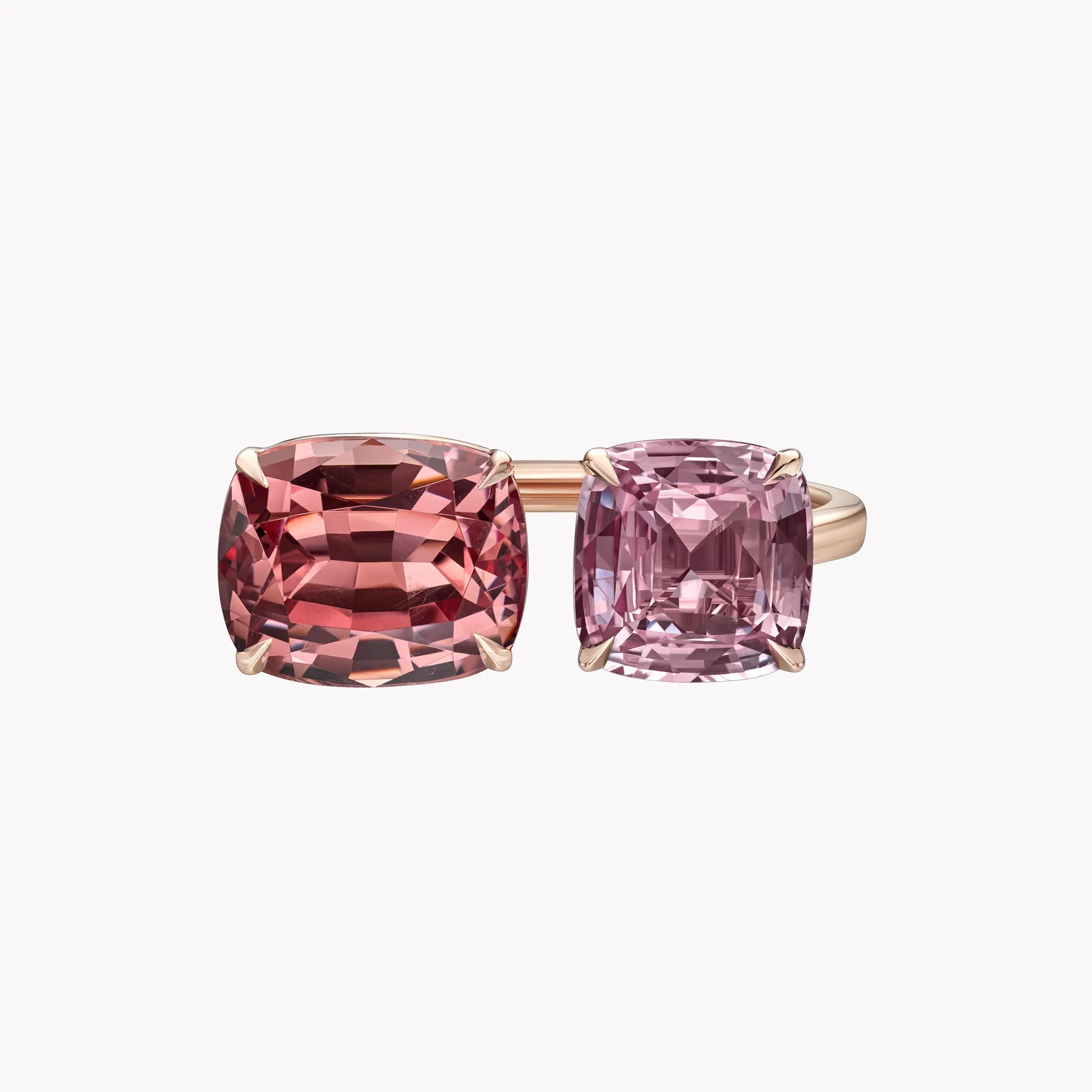 The Harper Sapphire & Garnet Ring