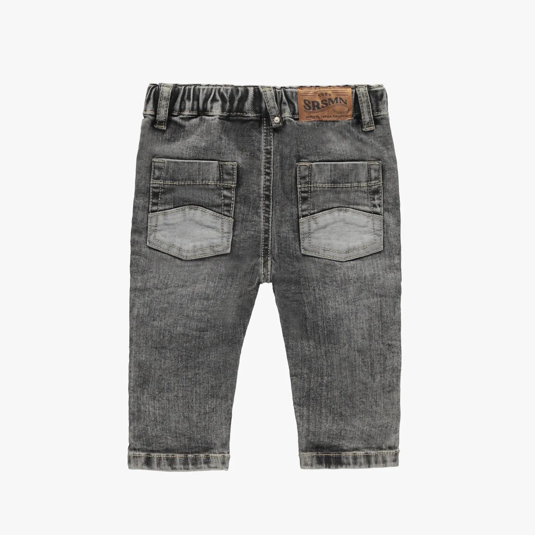 The Ridley Slim Fit Denim - Light Grey - BABY