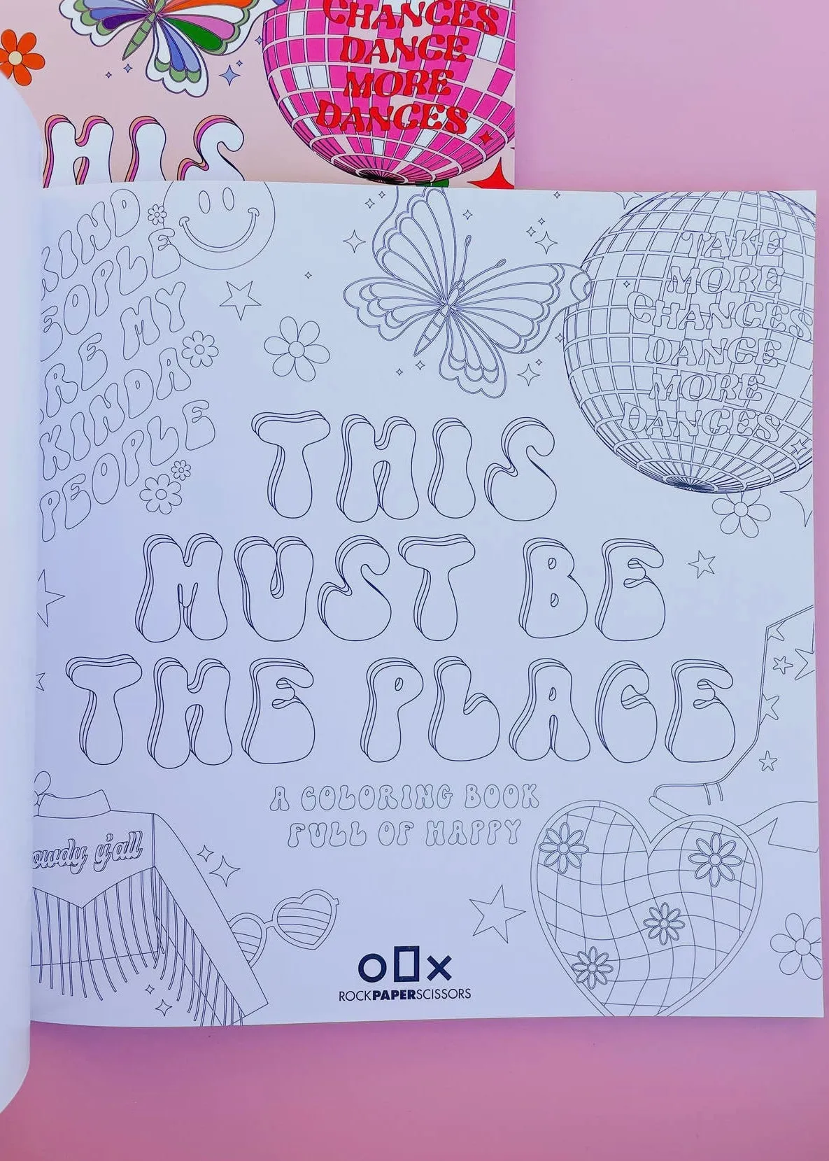 This Must Be the Place Coloring Book