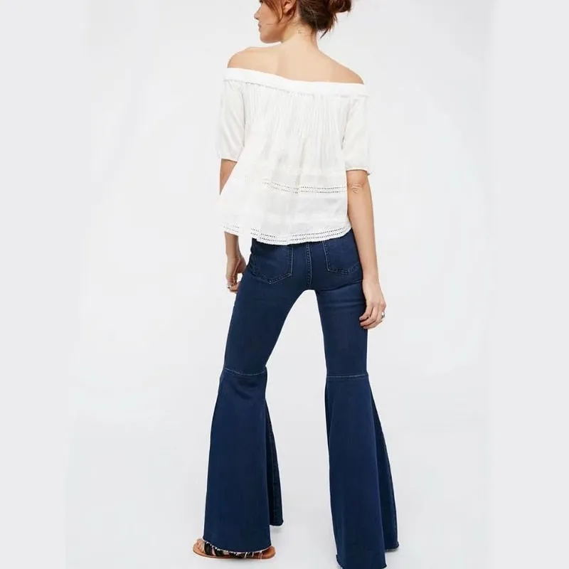 Vintage Bell Bottom Extra Wide Flare Jeans