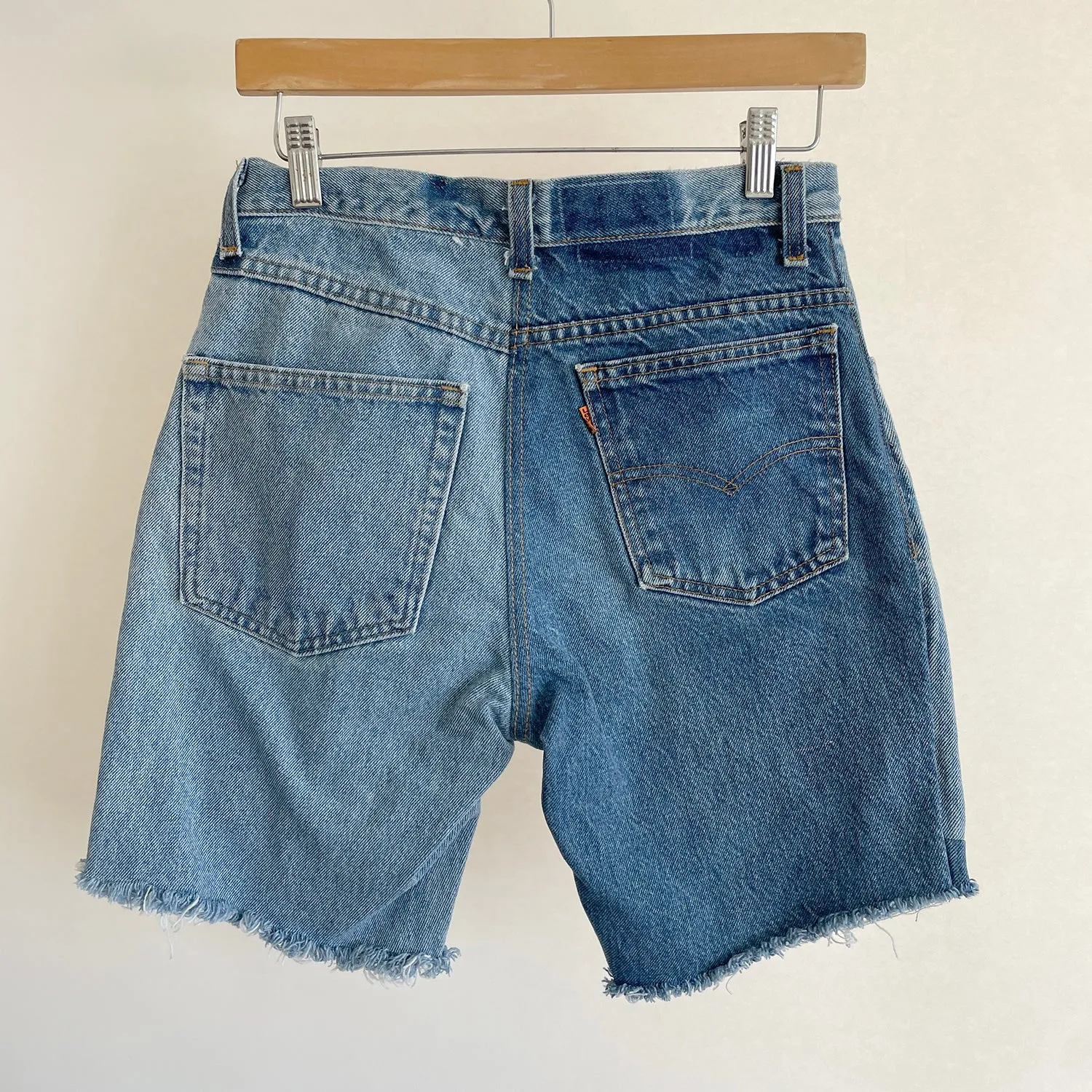 Vintage Patchwork Denim Shorts