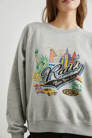 Vintage Raglan Sweatshirt New York