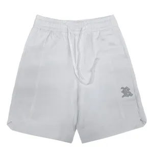 White Jogger Shorts 213