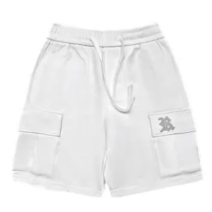 White Jogger Shorts 215