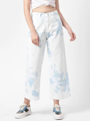 Women High-Rise Wide Leg Jeans