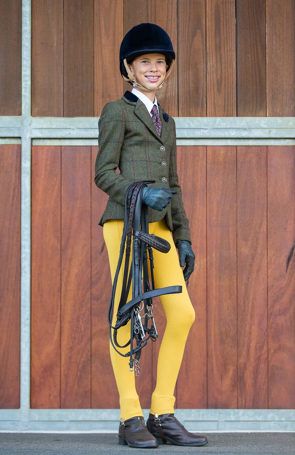 Youth Competition Wear - Gold Competition Tights